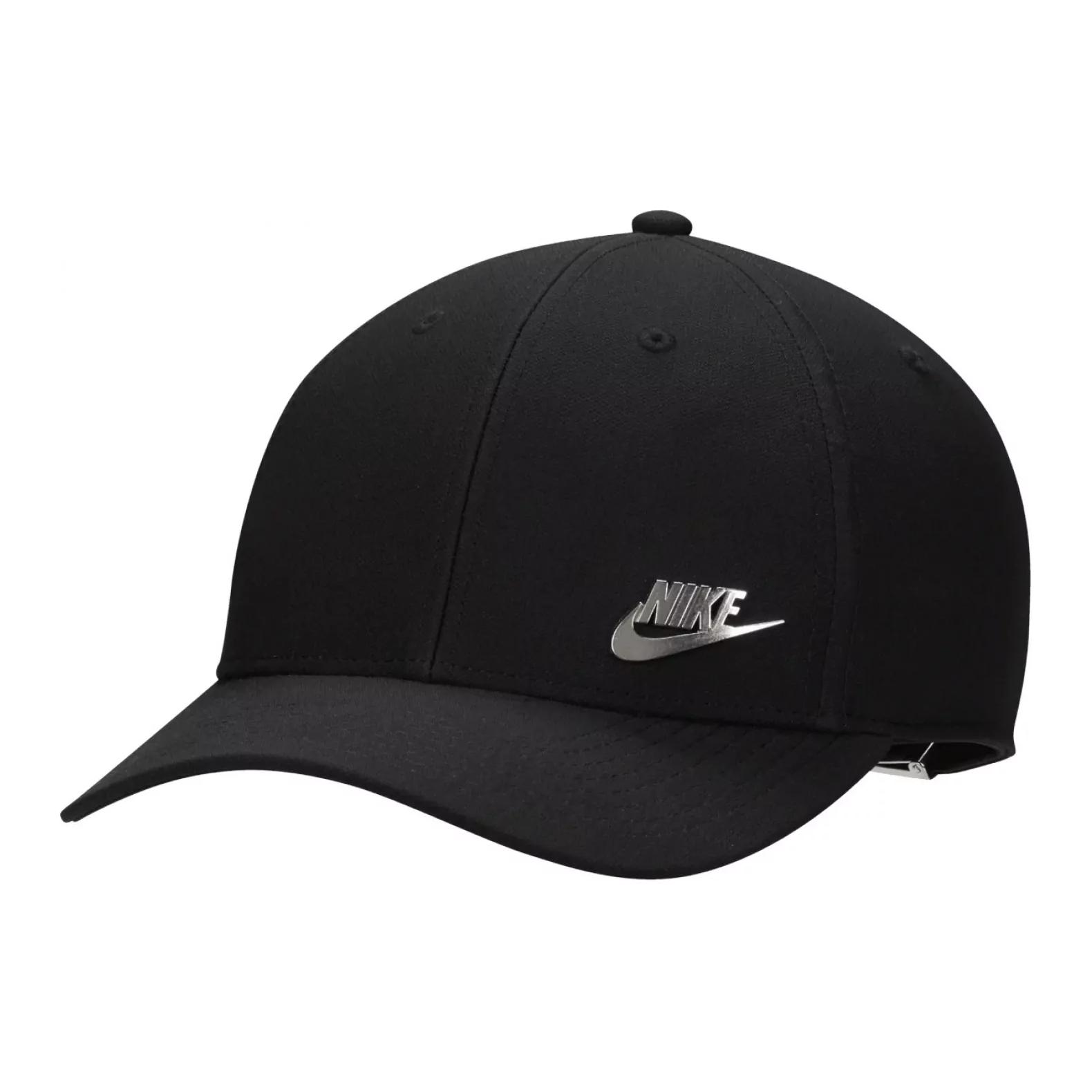 Nike Dri-FIT Club Structured Metal Logo Cap FB5371-010 M/L