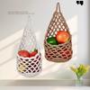 Portable Fruit Net Bag Eco-Friendly Pantry Organizer Storage Organizer Home Storage Kitchen Storage Vegetable Basket Kitchen Use