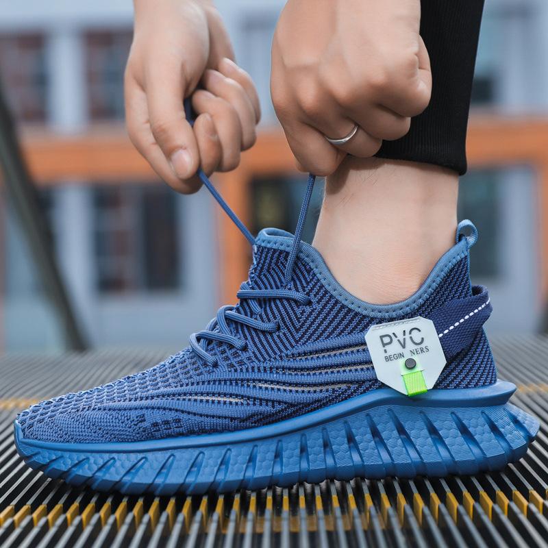 

Men s shoes summer breathable net shoes trendy 2025 new men s shoes versatile casual shoes soft sole light sports shoes men s 44