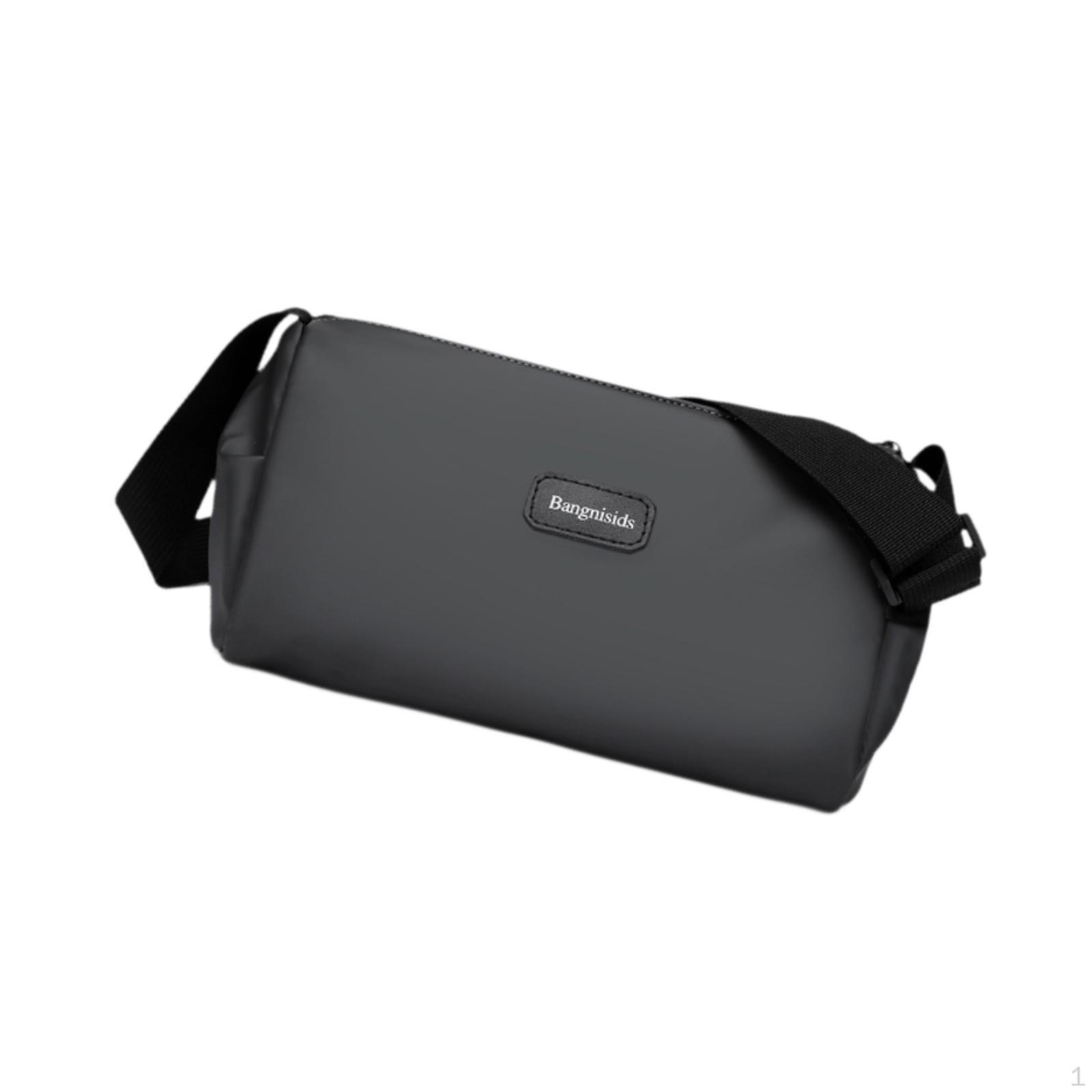 

Mens Sling Bag Casual Carry Side for Cycling Business Sport Gym Travel сірий колір