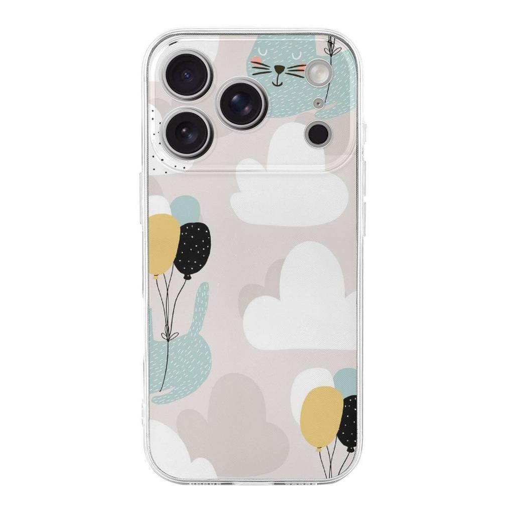 1 Pack For Iphone 17/17Air/17Pro/17ProMax Crystal TPU Clear Protective Shell With Cushion Edges, Lens Lift And Slim Profile