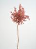 Autumn Red Artificial Cotinus Spray Flocked Artificial Smoke Tree Stem for Rustic Fall Decor Home Wedding Floral Arrangement