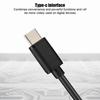 Durable 5V 3A Type C To USB Charging Cable 1M / 3.3ft Power Button Switch Type C Cable Power Cord for Raspberry Pi 4B