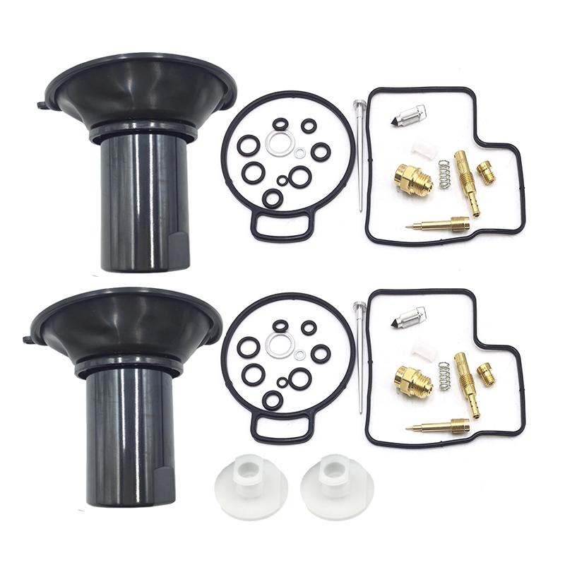 2XCarburetor Rebuild Kit for Honda Goldwing GL1500 GL1500SE 1992-2000 Parts with piston diaphragm needle valve 2Sets