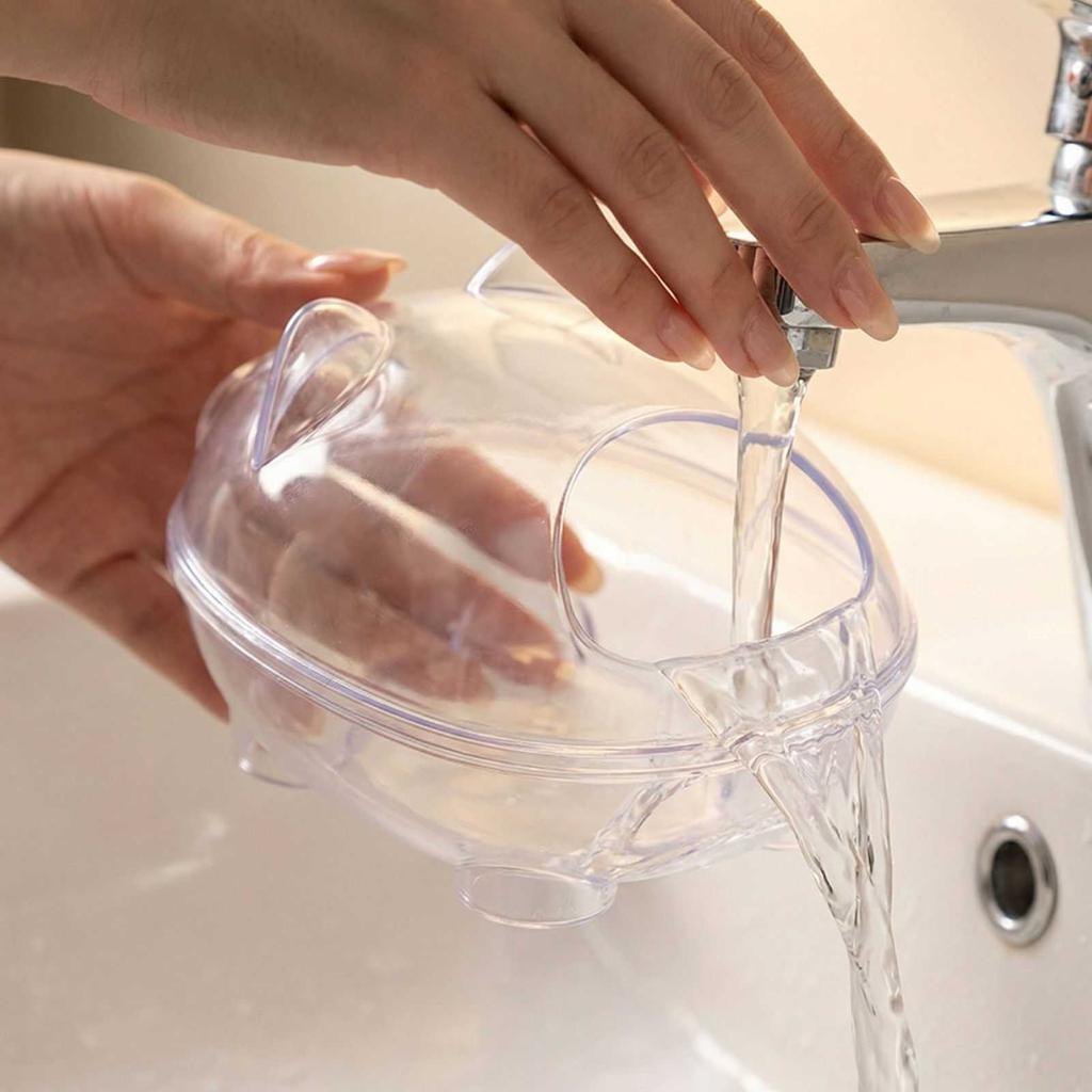Pet Bath Bathroom Toilet Transparent Multifunctional Pig Bath