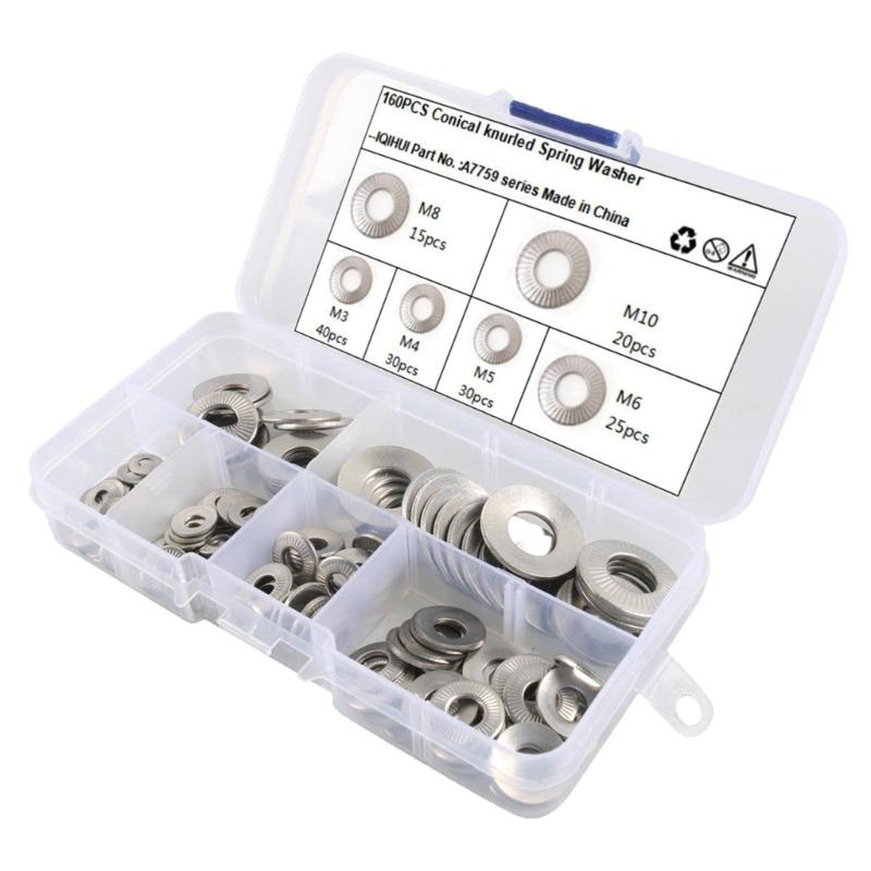 High Strength Steel Lock Washer Serrated Teeth Vibration Proof Fastener Construction Furniture Assembly for Automotive