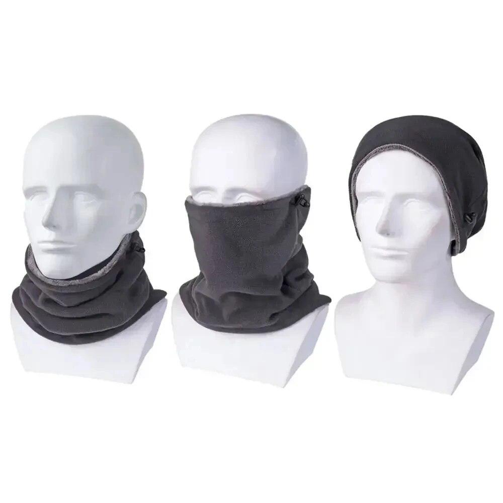 Winter Motorcyclewarm Mask Men Women Fleece Neck Outdoor Warmer Windproof Scarf Camping Hiking Balaclava Cycling Face Mask