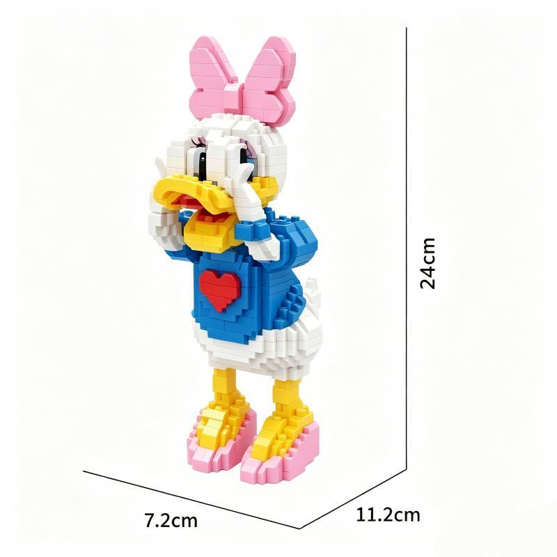 Mickey Mouse Diamond Micro Blocks With 800 Pieces For Creative Kids And Diy Enthusiasts