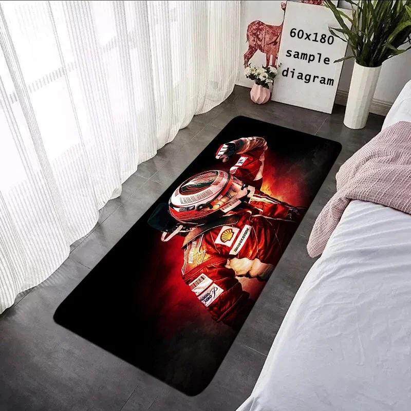 Balcony Carpet Living Room F1 Racer 33 Number Rugs Foot Carpets Entrance Doormat Soft Bedside Rug Floor Mats Non-slip Mat Home
