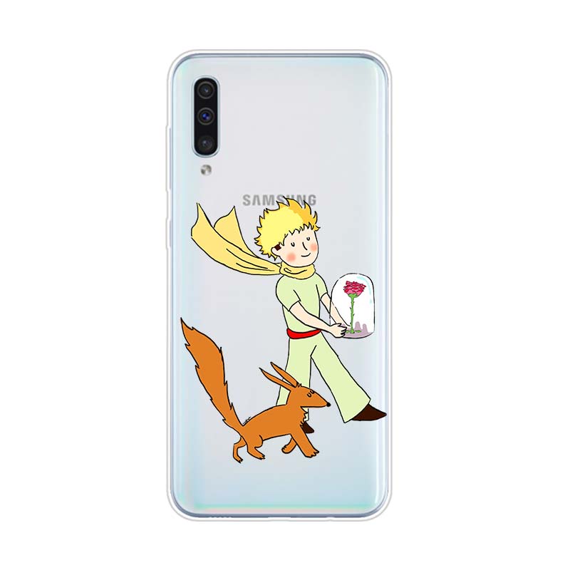 Mały Książę I Lis Do Samsung Galaxy A90 A80 A70 A60 A50 A40 A30 A20S A20E A10 A10E A10S S8 S7 S6 Edge Etui na Telefon