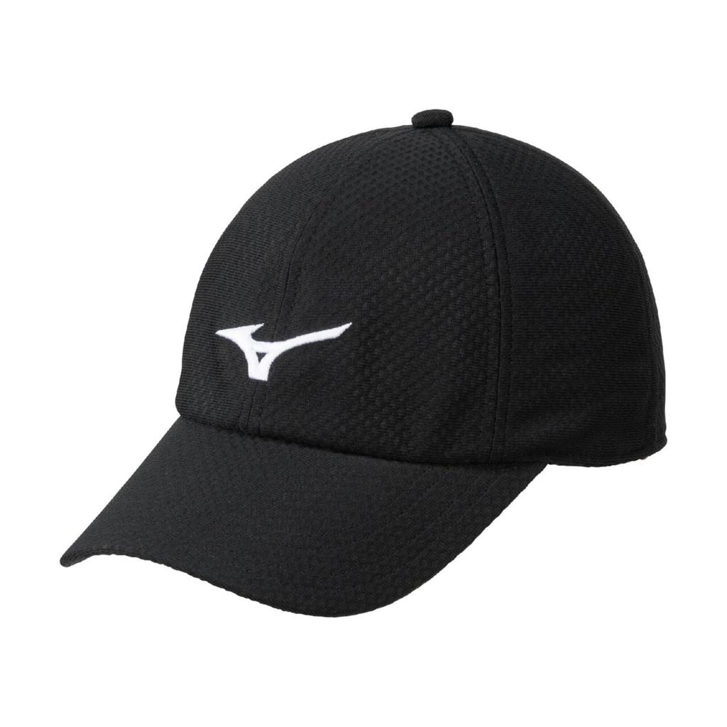 Mizuno Mesh Summer Black Kids' Cap, Sports, Hat, 32JWC100,