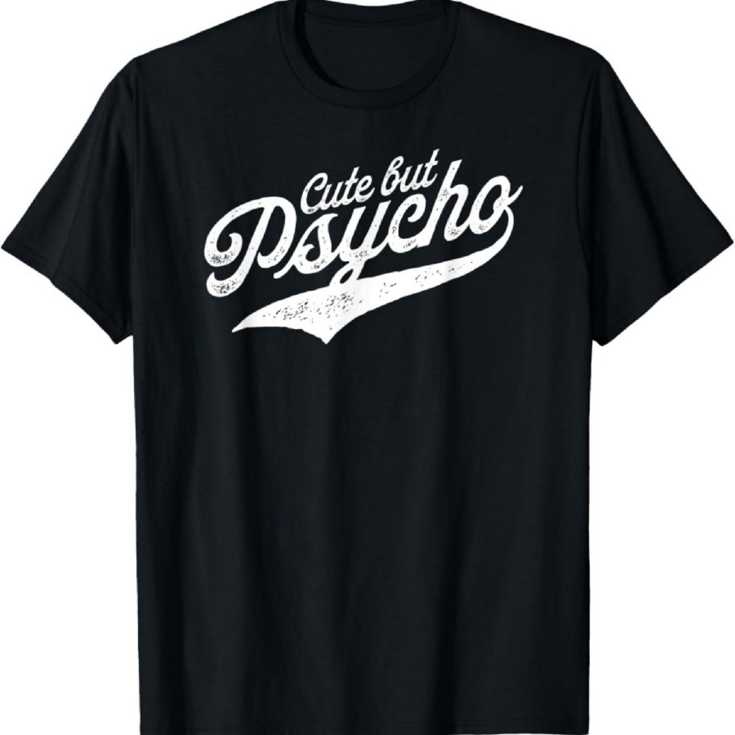 

Cute But Psycho T-Shirt3 XXXXXL чорний