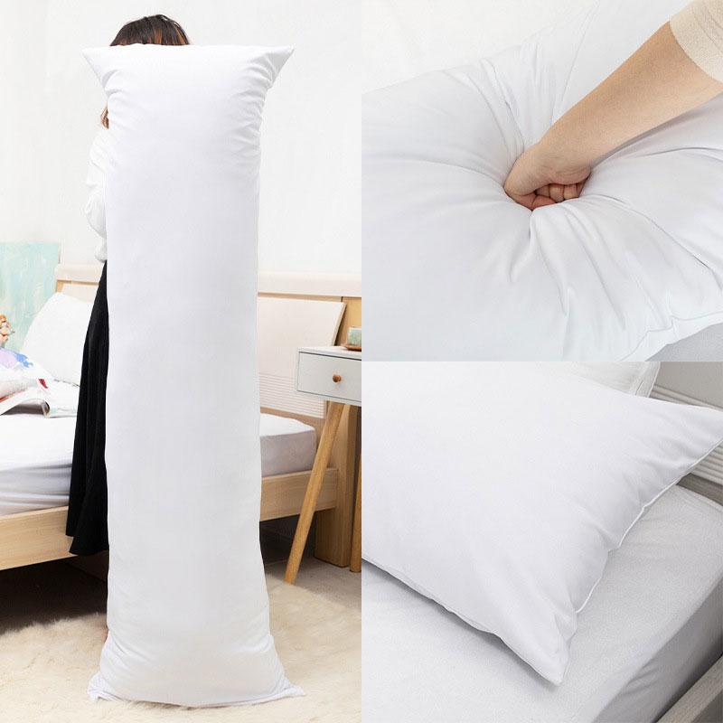 Long Pillow Inner White Body Cushion Pad Anime Dakimakura Rectangle Otaku Pillow Home Bedroom White Bedding Large Sleep Pillow