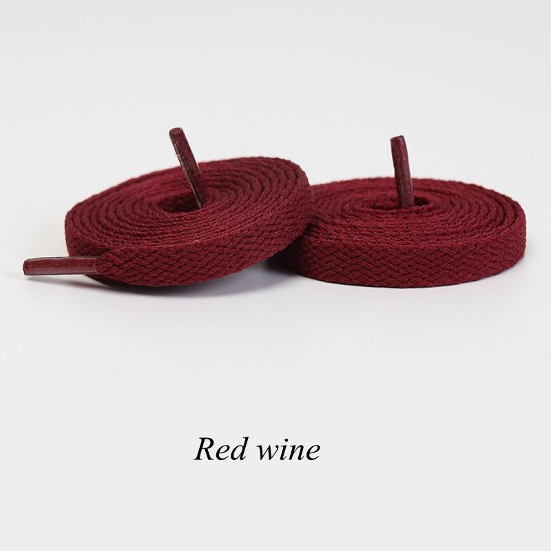 1 Pair Flat Shoelaces Classic Shoe Laces Fit Fashion Solid Sports Shoelace Casual Unisex Shoe Strings Shoe Accessories