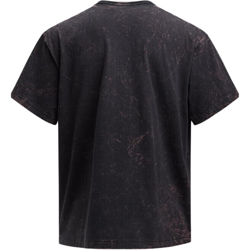 Under Armour Water Wash Brand Logo Embroidered Comfortable Casual Short Sleeve T-Shirt Men T-Shirts Medium-Coal-Gray 1389362-016