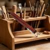 Pottery Foot Ring Tool Handmade Shapers with Wood Handle Pottery Foot And Rim Shape Tool for Centering Trim Cone Cutting Glazing