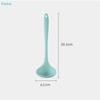 Long Handle Silicone Soup Spoon Large Ramen Noodles Tablespoons Hot Pot Porridge Ladle Scoop Kawaii Japanese Kitchen Utensils