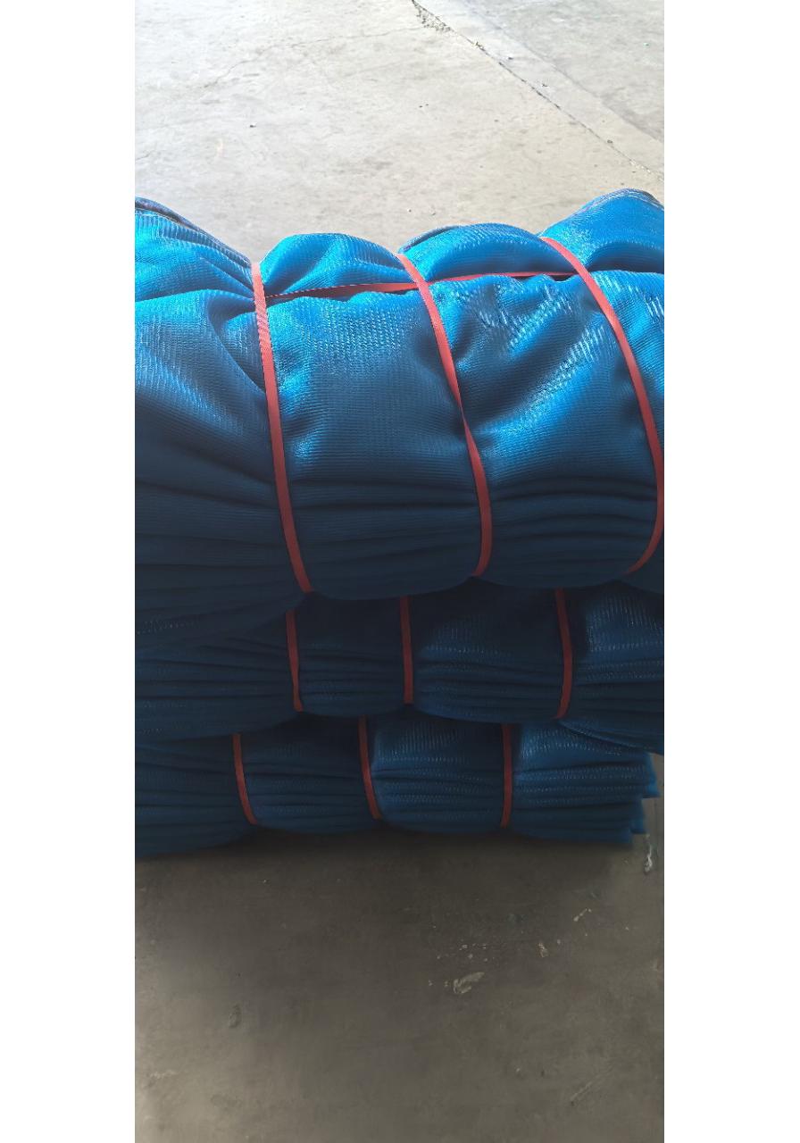 Dustproof Flame Retardant Safety Net for Scaffolding or Wall Dismantling - Dense Mesh, Windproof, Blue Dense Mesh Net