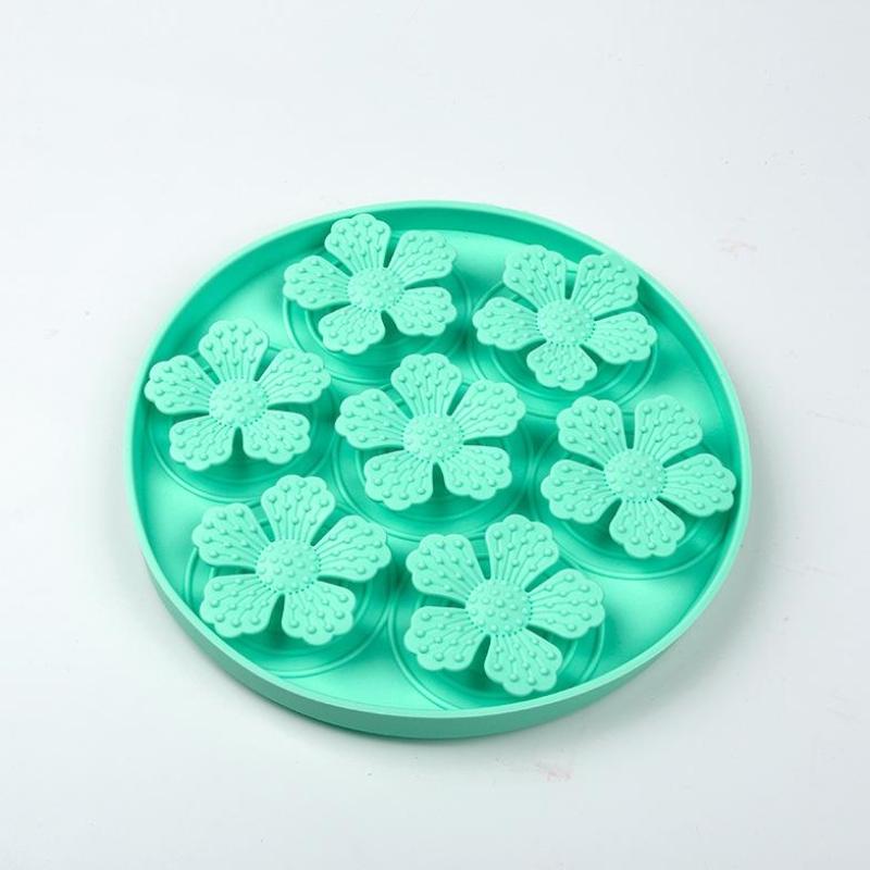 

Круглый силиконовый коврик для медленного кормления питомцев, коврик для вылизывания собак, коврик для медленного кормления кошек против удушья, миска для медленного кормления собак, товары для питомцев