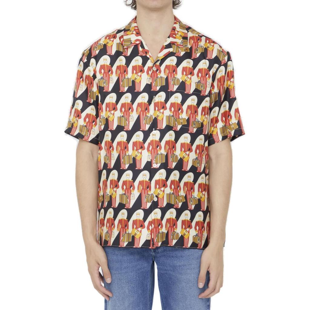 GUCCI Graphic Printed Short-Sleeve Shirt 747087-ZANR4-1072