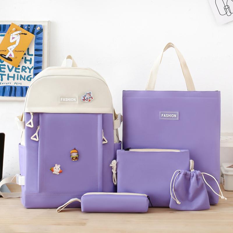 Холщовый рюкзак для кампуса — фото 17