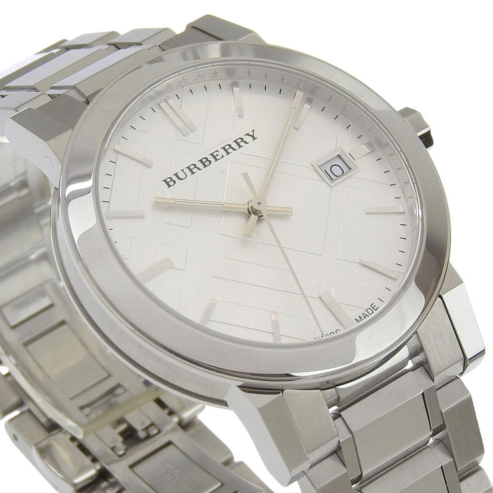 BURBERRY Watches BU9000 Silver SilverDial Stainless Steel Quartz Analog display Women Used