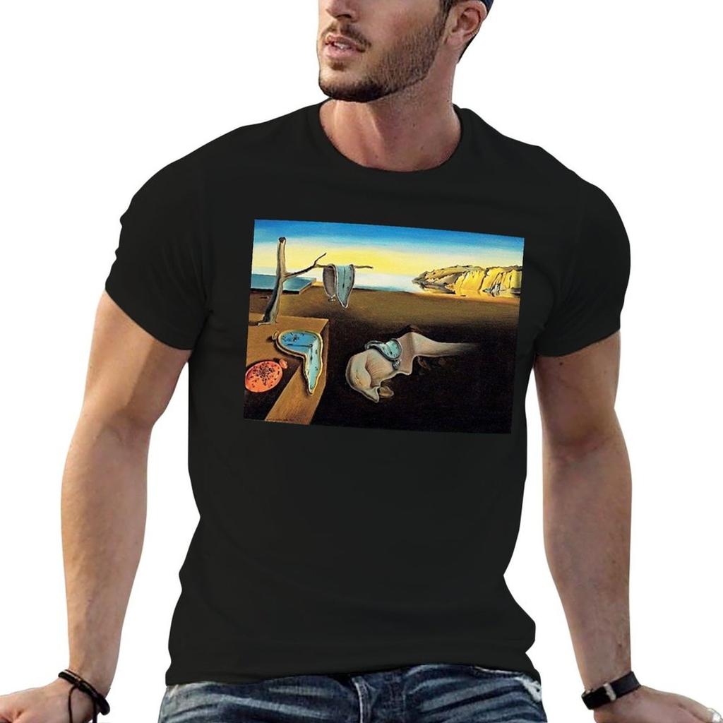 DALI Salvador Dali The Persistence of Memory TShirt Unisex T Shirt Heavy Cotton Anime Tshirt TShirt