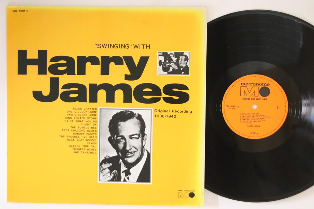LP Record HARRY JAMES - Swinging' With Harry James CUL1024E METRONOME Japan Jazz Used