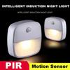 Motion Sensor Light Wireless LED Night Lights AAA Battery Powered Bedroom Wall Staircase Closet Aisle Body Induction Home Lights