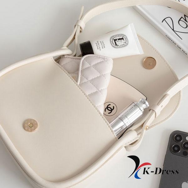 Jednoduchá mini kabelka přes rameno s půlměsícem (2 barvy)