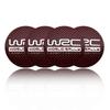 4PCS 56MM 60MM WRC World Rally Championship Emblem Car Wheel Center Cap Hubs Cover Badge Auto Styling Accessories