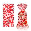 Qixi and Valentine's Red Heart Cupid's Arrow Pattern Candy Bag