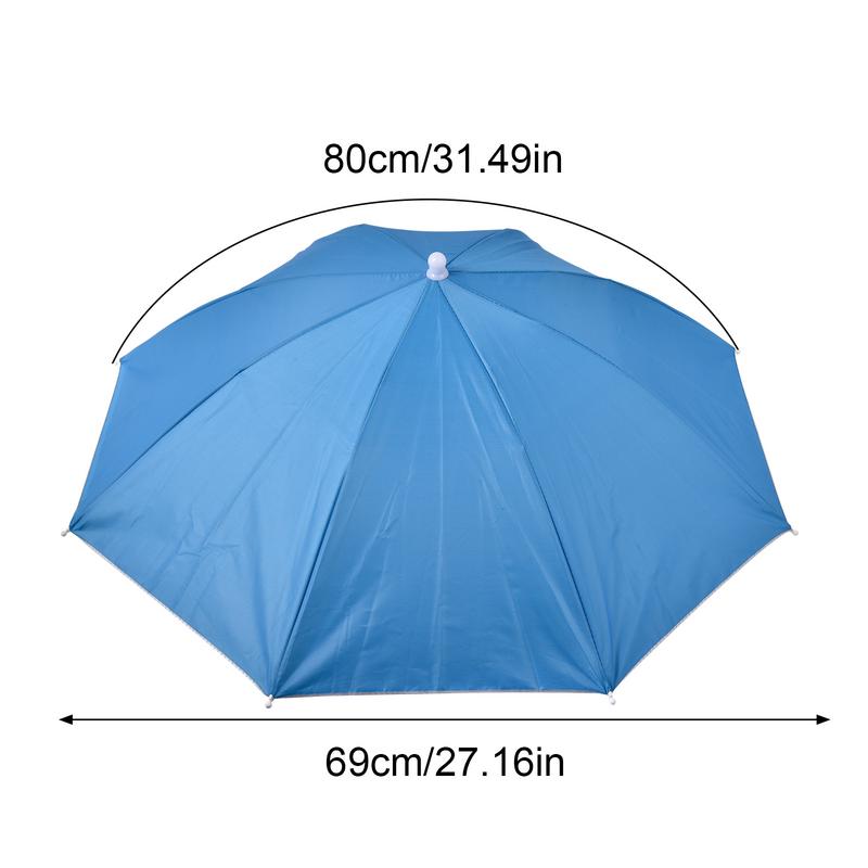 Fishing Cap Sport Umbrella Hat Hiking Beach Camping Headwear Cap Sun Shade Anti-UV Camouflage Foldable Sunscreen Shade Umbrella
