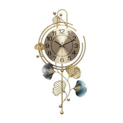 Leichte Luxusdekoration Uhr Wohnzimmer Esszimmer Heim Wanduhr Kreative Uhr Leise Wanduhr Heimdekoration Ya1016