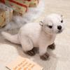 PP-Baumwolle Dickes Otter-Stofftierpuppen Weiches Simulations-Otter-Spielzeugpuppe Heimdekoration