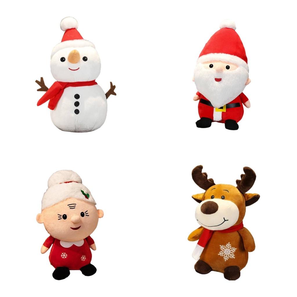 Cute Christmas Santa Claus Plush Toy Doll Decoration Gift Wholesale Cross-border