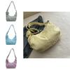 Solid Color Letter Decor Large Capacity Women Crossbody Bag With Coin Purse For Daily Use