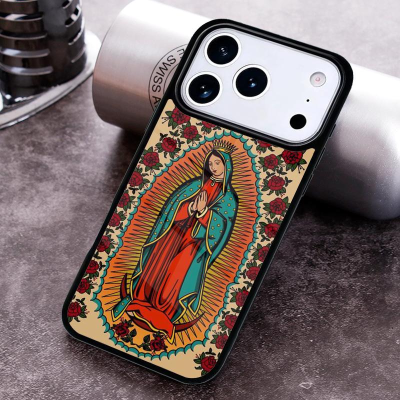 Buddha Jesus Guadalupe Phone Case For iPhone 17 16 15 14 13 12 11 Pro Max Plus 17Air Soft Silicone Cover