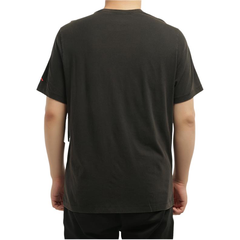 Air Jordan Retro Print Short Sleeve T-Shirt Men Tops Black CN3108-010