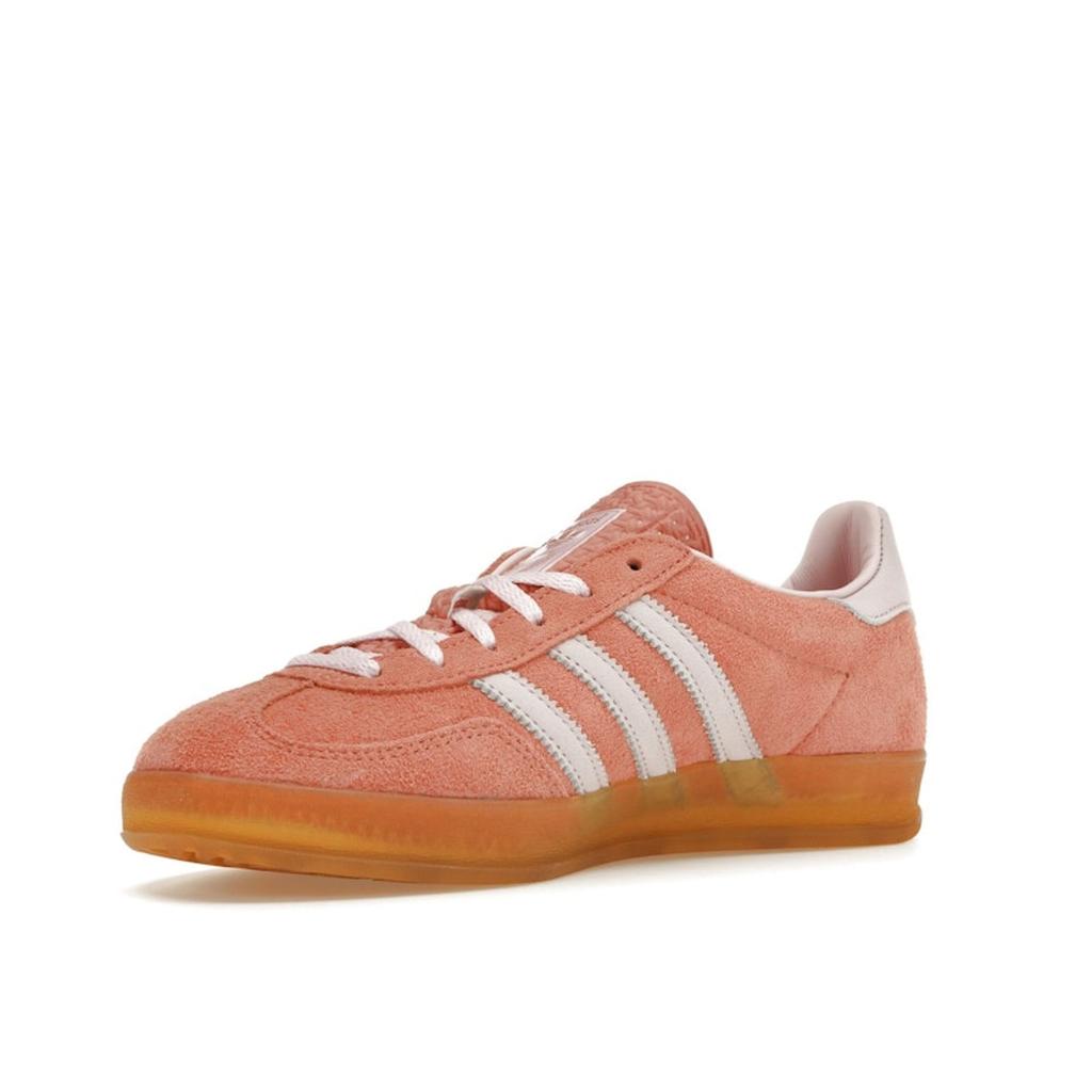 Adidas Gazelle Innendørs Wonder Clay Gum Damesneakers Rosa Klarrosa Gummi-3 IE2946