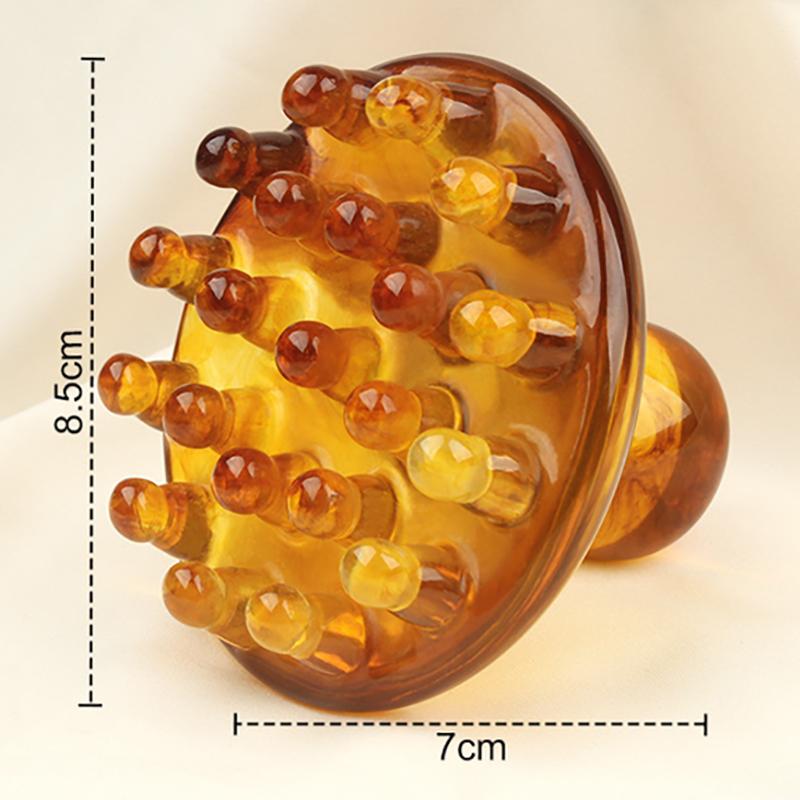 Resin Octopus Massage Comb Head Meridian Scalp Massage Brush Acupuncture SPA Gua Sha Massage Comb Fatigue Relief Massage