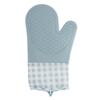 Heat-Resistant Multicolor Silicone Oven Gloves - Anti-Scald, Thickened for Kitchen & Microwave Use