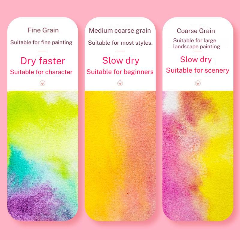 10/20pcs 100% Cotton Artist Watercolor Drawing Paper 32K 16K 8K Watercolor Painting Paper Art Supplies Student School Supplies