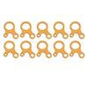 3 Holes Rope Tensioner Guy Line Cord Tightening Adjusters for Tent Camping Hiking Backpacking Outdoor Activity