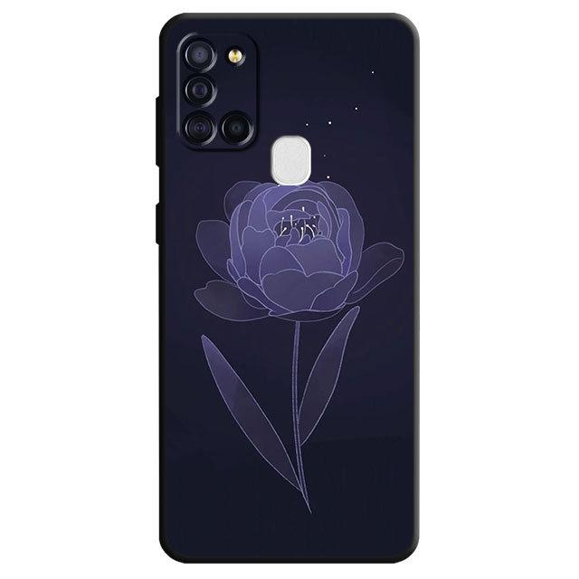 Süße Schmetterling Blume Blatt Handytasche für Samsung Galaxy A02s A40 A50 A70 A20e A03s A04s A10s A03 Core A04 A10 A02 A01 Abdeckung