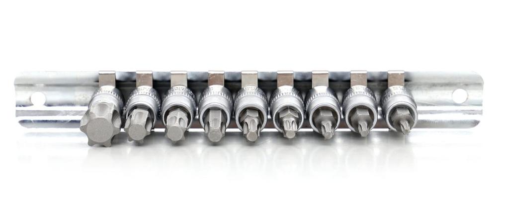 Zestaw Nasadek 1/4" 9el. KD10241