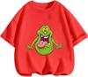 Summer Kids Crew Neck Short Sleeve T Shirt Ghostbusters Classic Cartoon Print Casual School Daily Wear Boys Girls 3 14 Yearss
