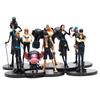 Figurină Anime ONE PIECE Robin Nami Usopp Chopper Burukku Rochie Neagră Model Static Jucărie PVC Cadou Copii Colecție