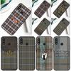 Outlander Fraser Tartan For Huawei Nova 7i 8i 11i 12i 12s 9 10 SE Y91 Y90 Y60 Y70 Y72 Y61 P30 P40 Lite P60 Pro Case