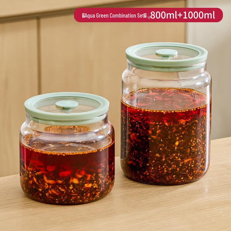 Food-Grade Glass Storage Jar with Lid